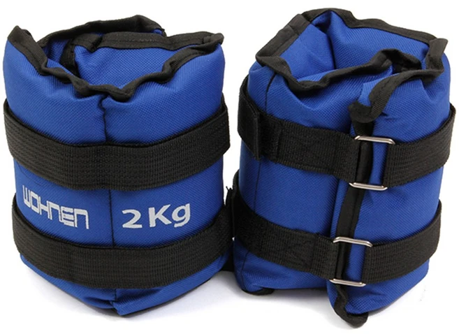 주식회사 위시 모래주머니 0.5~6kg 중량밴드 헬스용품, 모래주머니 4kg세트(2kg/2개)