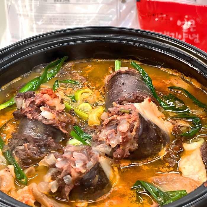 유비푸드 얼큰 병천식 순대국, 640g, 5개 대표 이미지 - 얼큰한 음식 추천