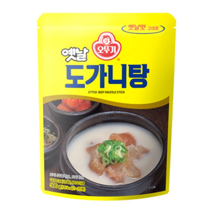오뚜기 옛날 도가니탕, 500g, 1개 대표 이미지 - 도가니탕 추천