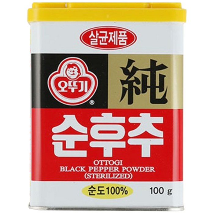오뚜기 순후추, 100g, 1개 대표 이미지 - 후추 추천