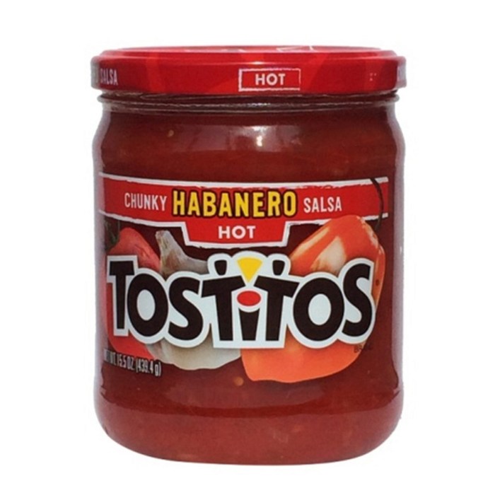 토스티토스 하바네로 살사소스, 439.4g, 1개 대표 이미지 - 영화 과자 추천