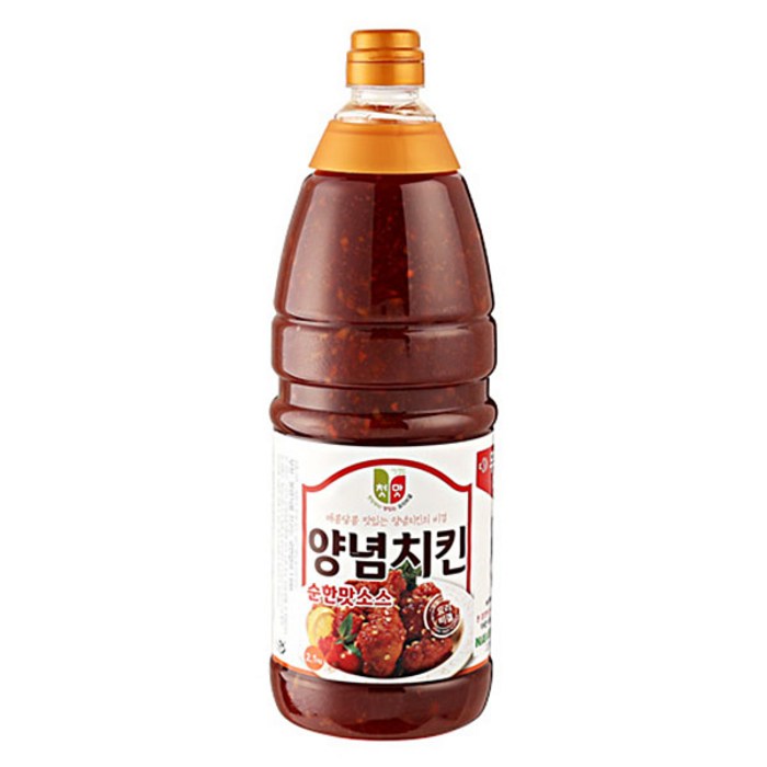 청우식품 양념치킨 순한맛 소스, 2.1kg, 1개 대표 이미지 - 양념치킨 추천