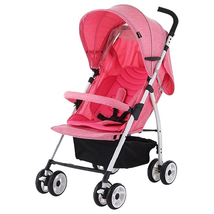 에어보스 리머 i 휴대용 유모차, 핑크 대표 이미지 - 에어보스 유모차 추천