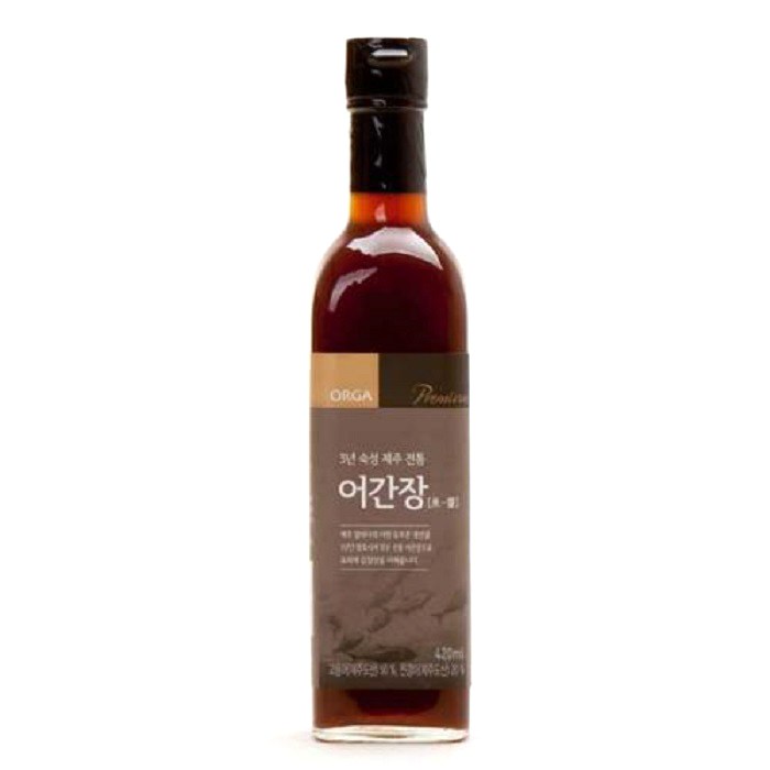 올가홀푸드 제주전통 어간장, 420ml, 1개 대표 이미지 - 어간장 추천
