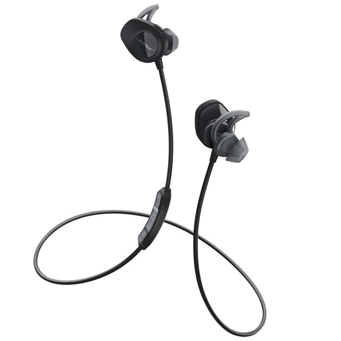 BOSE 사운드스포츠 블루투스 방수 이어폰, SoundSport wireless headphones, 블랙 대표 이미지 - BOSE 이어폰 추천