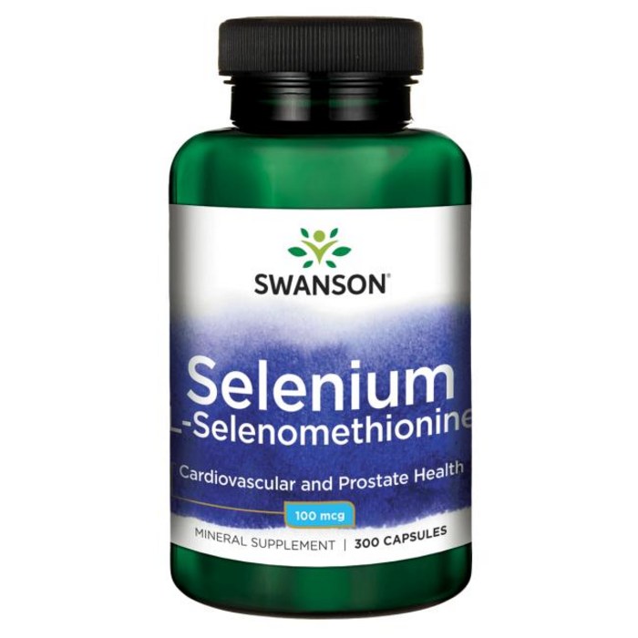 스완슨 셀레늄 100mcg 캡슐, 300개입, 1개 대표 이미지 - 셀레늄 추천