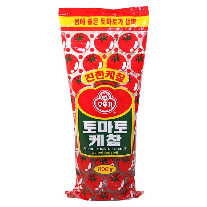 오뚜기 진한 토마토케찹, 800g, 1개 대표 이미지 - 케찹 추천