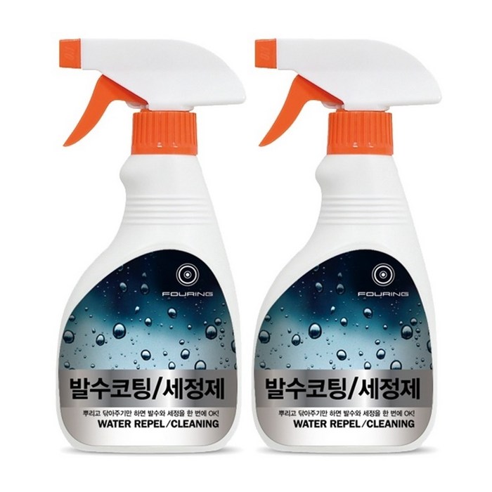 훠링 유리발수코팅+세정제, 300ml, 2개 대표 이미지 - 발수코팅제 추천