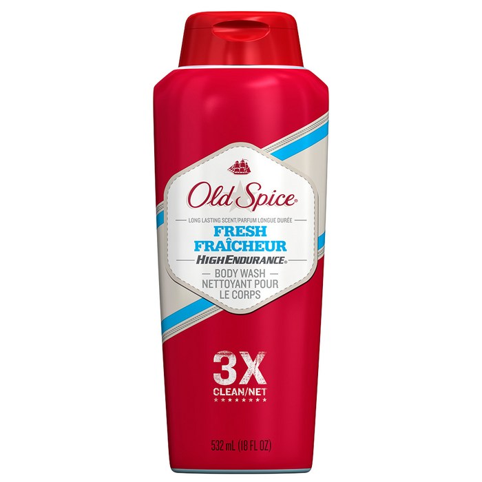 [쿠팡수입] 올드스파이스 하이 인듀어런스 프레시 바디워시, 532ml, 1개 대표 이미지 - 애프터쉐이브 추천