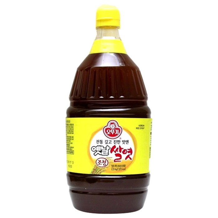 오뚜기 옛날쌀엿(조청)2.5kg, 2.5kg, 1개 대표 이미지 - 쌀엿 추천