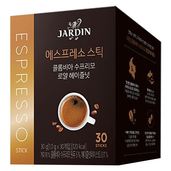 쟈뎅 로얄 헤이즐넛 콜롬비아 수프리모 커피, 30개입, 1개 대표 이미지 - 콜롬비아 수프리모 추천