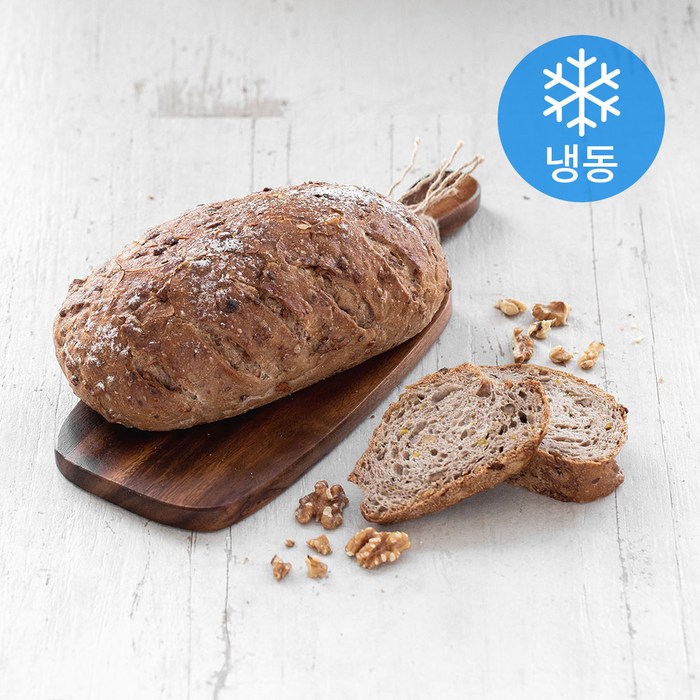 더브레드블루 호두 깜빠뉴 (냉동), 450g, 1개 대표 이미지 - 베이글 추천