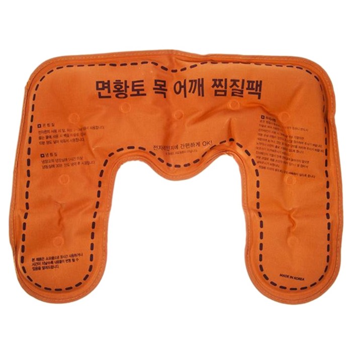 다나은 면황토 찜질팩 목어깨형, 1개 대표 이미지 - 찜질팩 추천