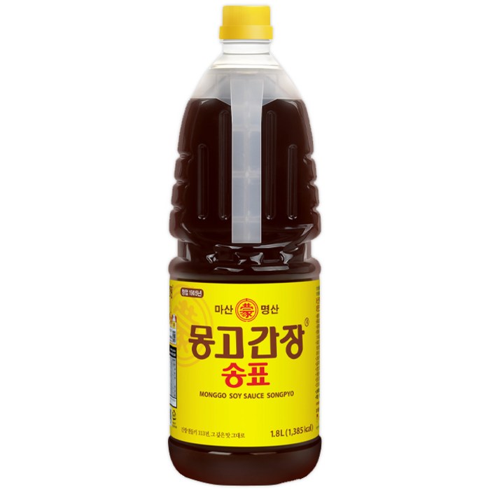 몽고간장 송표, 1.8L, 1개 대표 이미지 - 간장 추천