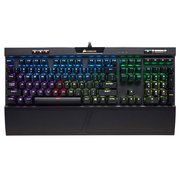 커세어 K70 RGB MK2 청축 기계식 키보드, RGP0057, 혼합 색상 대표 이미지 - 커세어 K70 키보드 추천