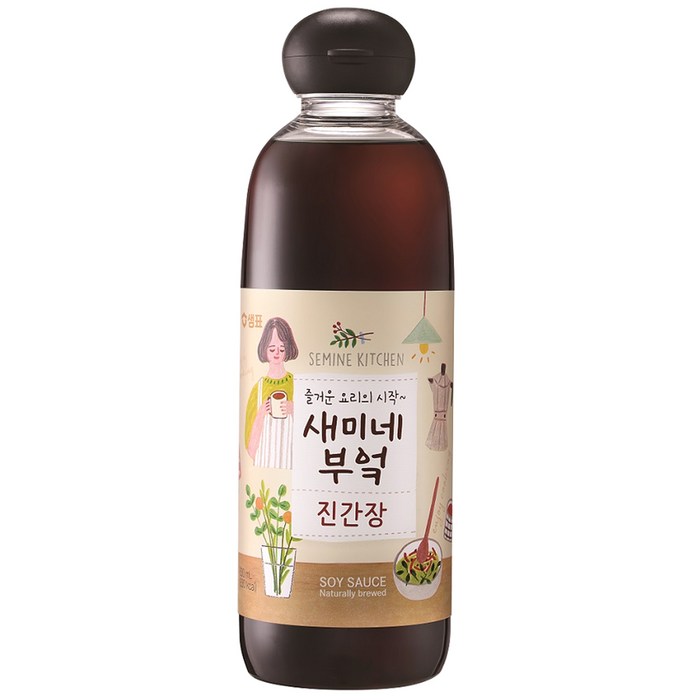 샘표 새미네부엌 진간장, 830ml, 1개 대표 이미지 - 간장 추천