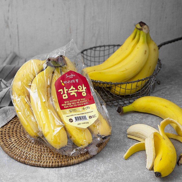 스미후루 감숙왕 바나나, 1200g, 1개 대표 이미지 - 식사 대용 추천