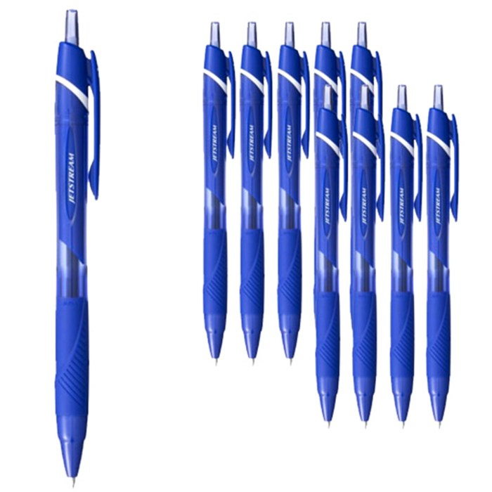 유니 제트스트림 유성볼펜 0.7mm SXN-150-07, 블루, 10개 대표 이미지 - 유니스왑 추천