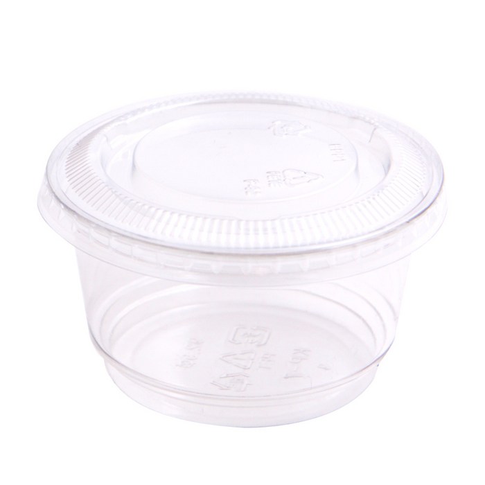 봄91 다용도컵 200ml + 평면 무타공 뚜껑 9.2 x 5.5 cm, 1개, 100세트 대표 이미지 - 과일컵 추천