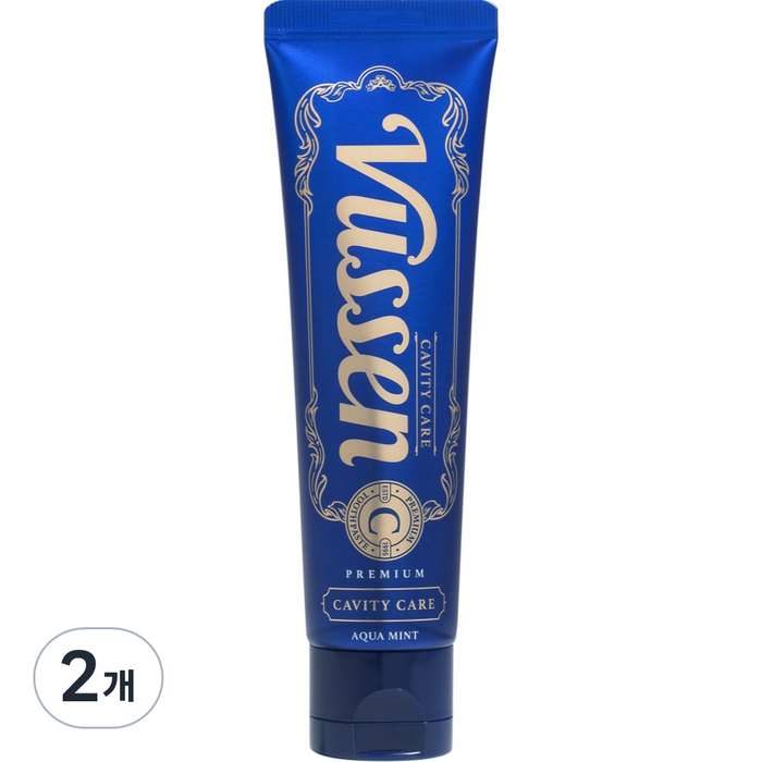 오스템 뷰센 C 충치케어 치약 아쿠아민트향, 120g, 2개 대표 이미지 - 뷰센 치약 추천