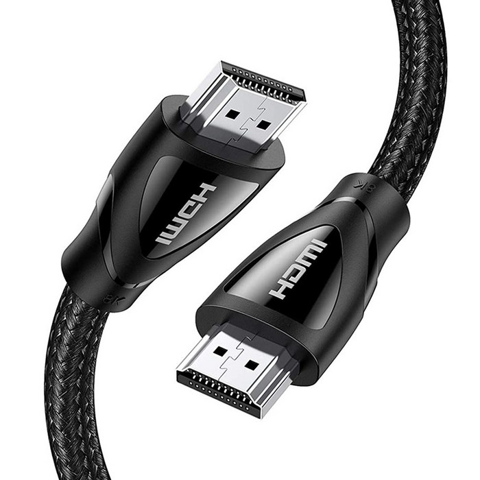 유그린 직조 울트라 8K HDMI V2.1 케이블, 1개, 1.5m 대표 이미지 - 8K HDMI 케이블 추천