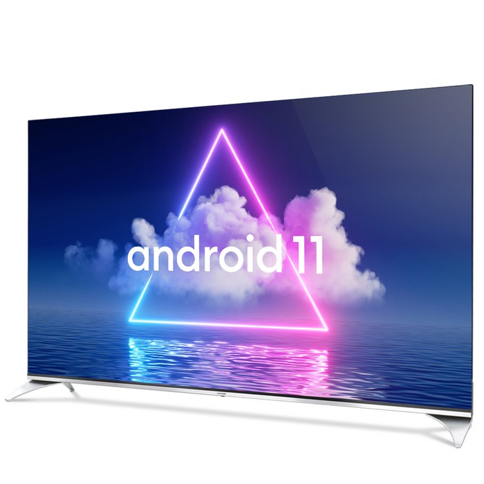 프리즘 안드로이드11 4K UHD 139cm google android TV, A5511, 스탠드형, 자가설치 대표 이미지 - 프리즘TV 추천