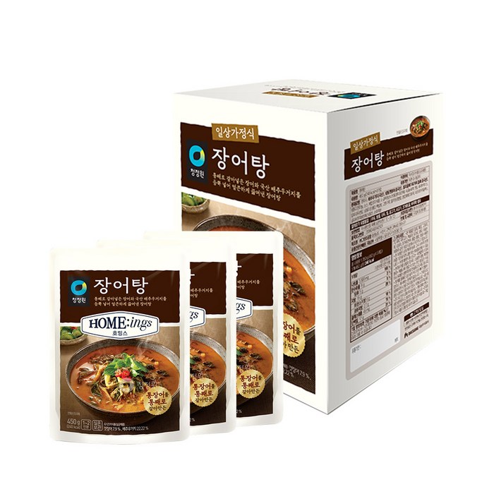 청정원 호밍스 장어탕, 450g, 3개 대표 이미지 - 청정원 호밍스 추천