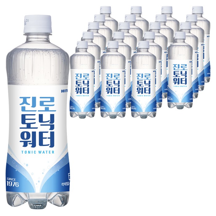 하이트진로 진로 토닉워터, 600ml, 20개 대표 이미지 - 음료수 도매 추천