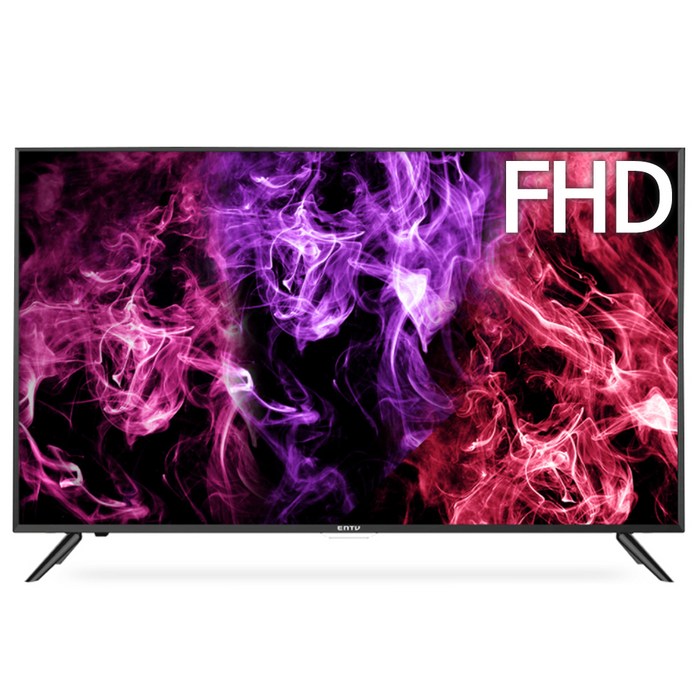 이엔TV FHD LED TV, 108cm(43인치), C430DIEN, 스탠드형, 자가설치 대표 이미지 - 43인치 TV 추천