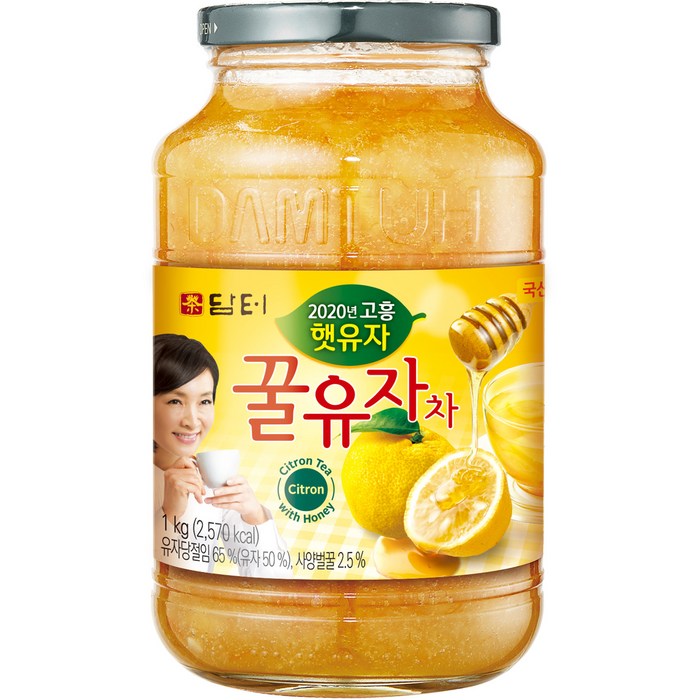 담터 꿀유자차, 1kg, 1개 대표 이미지 - 감기에 좋은 차 추천