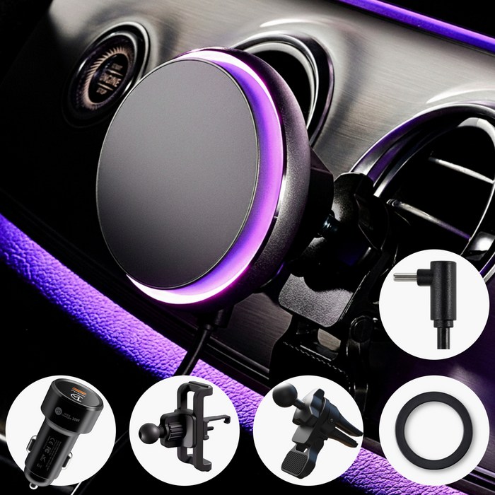 카멜레온360 무선충전거치대 글로우 CM360MAGQI2