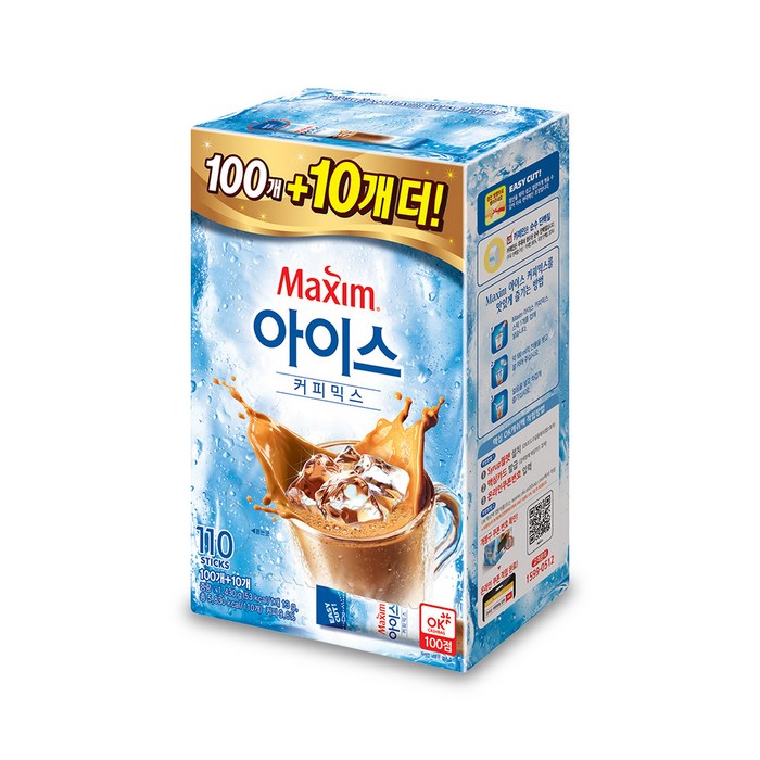 맥심 아이스 커피믹스, 13g, 110개 대표 이미지 - 아이스 커피 추천