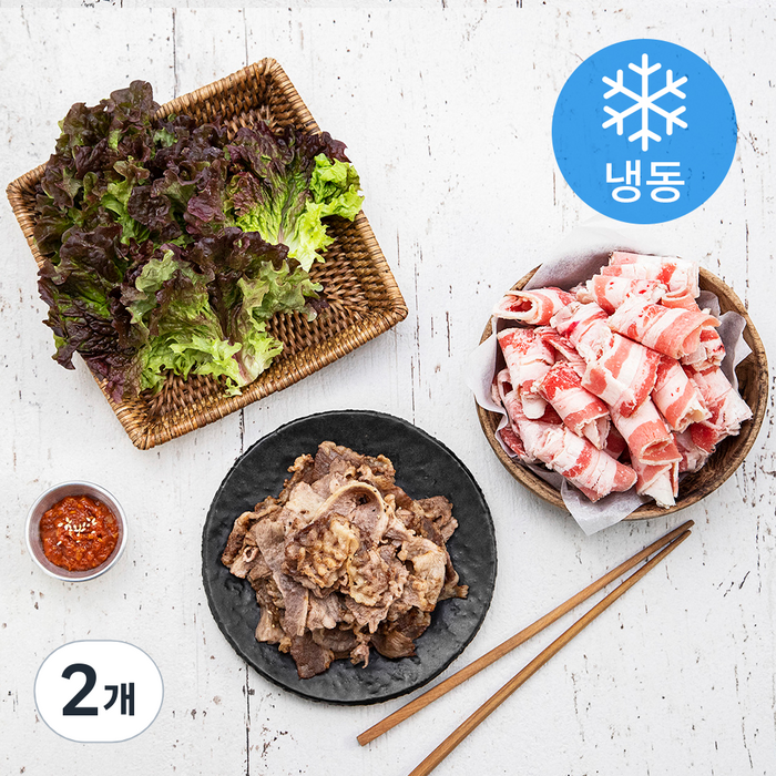 곰곰 대패우삼겹 (냉동), 800g, 2개 대표 이미지 - 우삼겹 추천