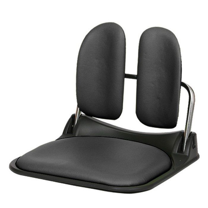 체어포커스 듀얼폴더 DF-925 접이식 좌식의자 인조가죽, 블랙 대표 이미지 - 좌식 의자 추천