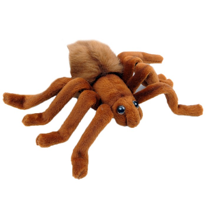 한사토이 동물인형 4726 거미 Spider Brown Tarantula, 7cm, 갈색 대표 이미지 - 한사토이 동물인형 추천