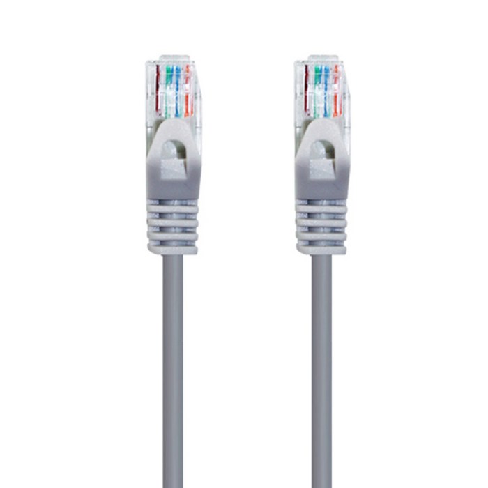 AVIVE 고급형 UTP 3m CAT6 랜선 케이블, GREY, 2개입 대표 이미지 - 인터넷 랜선 케이블 추천