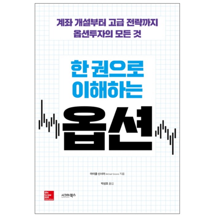 한 권으로 이해하는 옵션 : 계좌 개설부터 고급 전략까지 옵션투자의 모든 것, 시그마북스 대표 이미지 - 좋은 펀드 고르는 법 추천