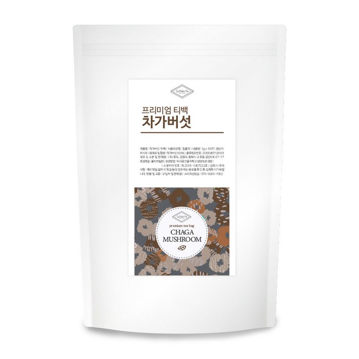 라돌체비타 차가버섯 삼각티백 50p, 60g, 1개 대표 이미지 - 차가버섯 추천