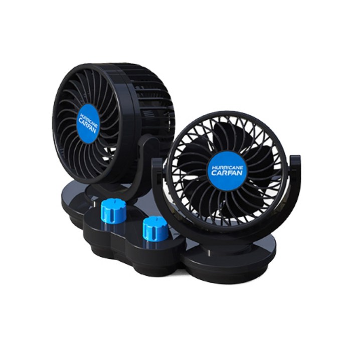 카렉스 허리케인 듀얼 카팬 차량용선풍기 12V, 6EE1600024 대표 이미지 - 차량용 선풍기 추천