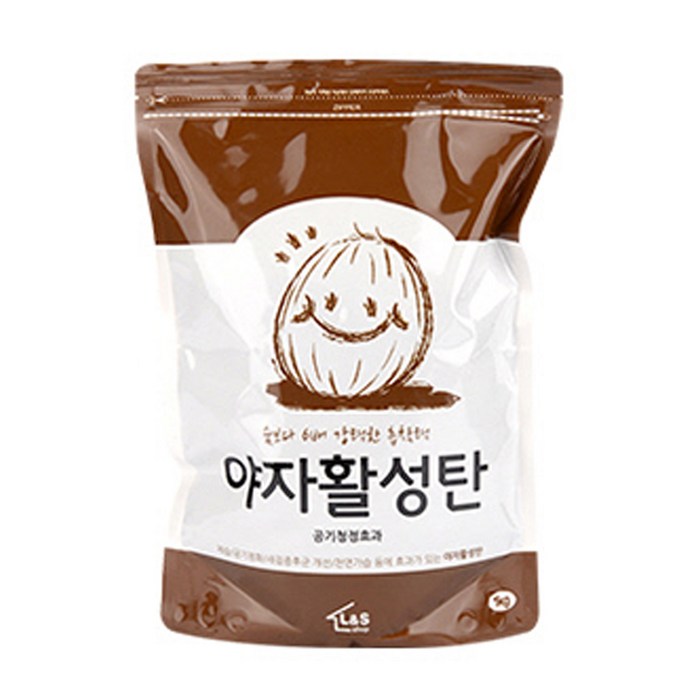 소다스쿨 야자활성탄, 1kg, 1개 대표 이미지 - 신발장 탈취제 추천