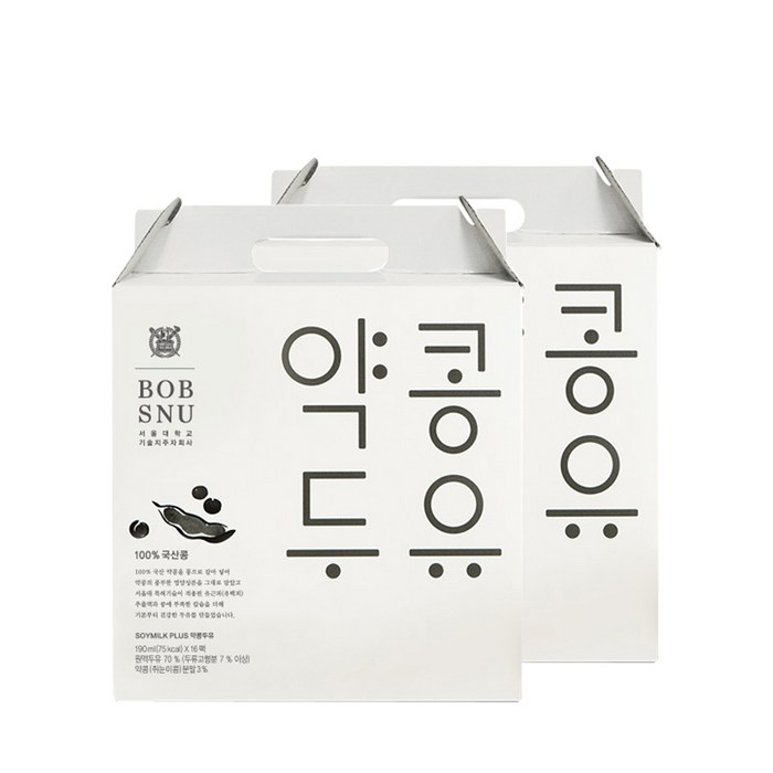 서울대밥스누 오리지널 약콩두유, 190ml, 32개 대표 이미지 - 서울대 추천