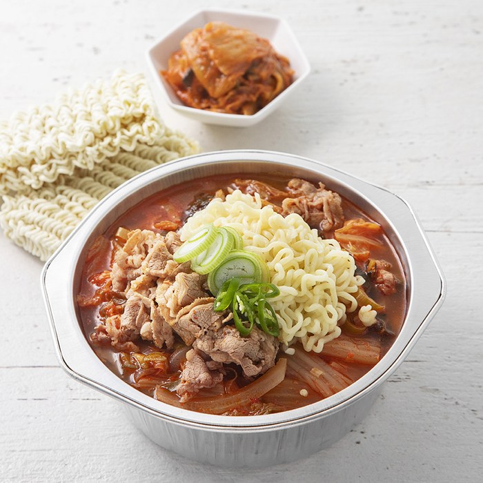 마이셰프 냄비가득 고기 김치찌개, 575g, 1개 대표 이미지 - 마이셰프 밀키트 추천