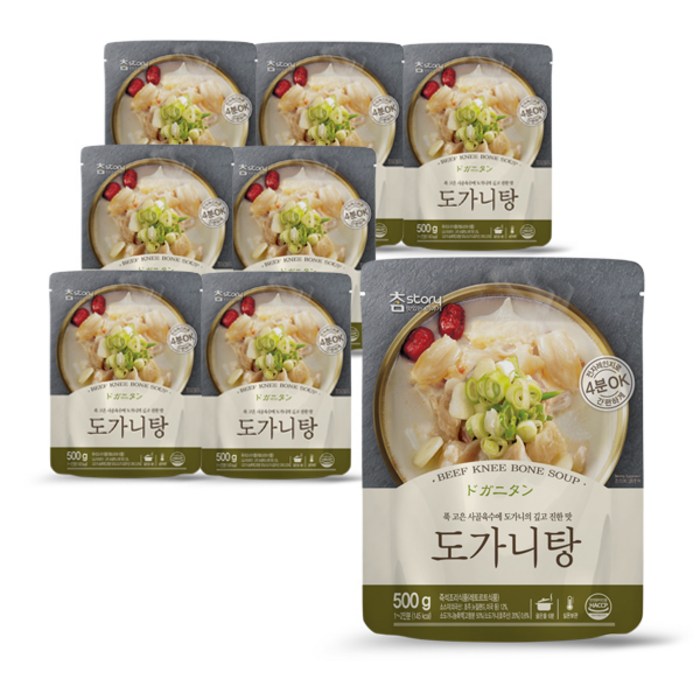 참스토리 도가니탕, 500g, 8개 대표 이미지 - 도가니탕 추천