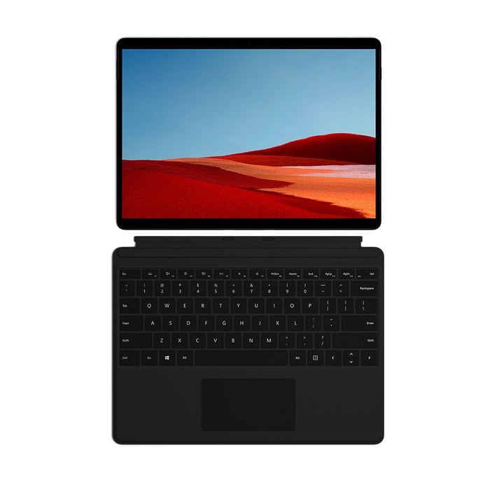 마이크로소프트 2021 Surface ProX 13 + 타입커버 패키지, 매트 블랙, SQ1, 256GB, 8GB, WIN10 Home, MNY-00008 대표 이미지 - 서피스 타입커버 추천