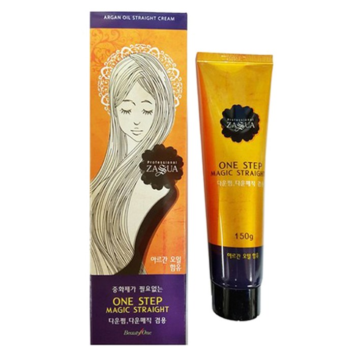 자수아 원스텝 매직 스트레이트너 모든모발용, 150g, 1개 대표 이미지 - 셀프 다운펌 추천