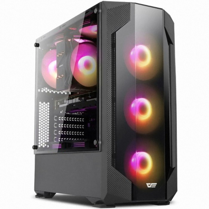 다크프래쉬 AZ RGB 퍼펙트 튜닝 미들 타워 PC 케이스 G-CLASS 500 블랙 대표 이미지 - PC 케이스 추천