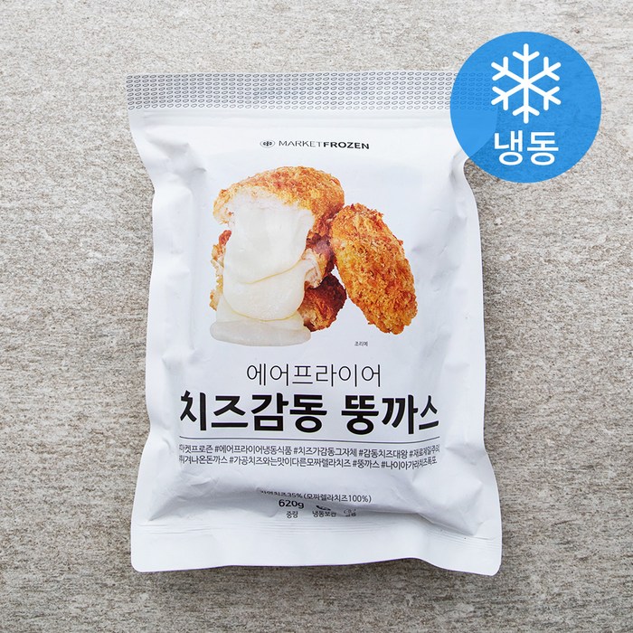 마켓프로즌 치즈감동 뚱까스 (냉동), 620g, 1개 대표 이미지 - 슈니첼 돈까스 추천