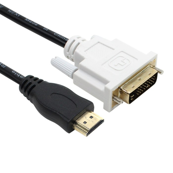 넥시 HDMI to DVI 1.4ver 케이블 NX197, 1개, 1.5m 대표 이미지 - 모니터 케이블 추천