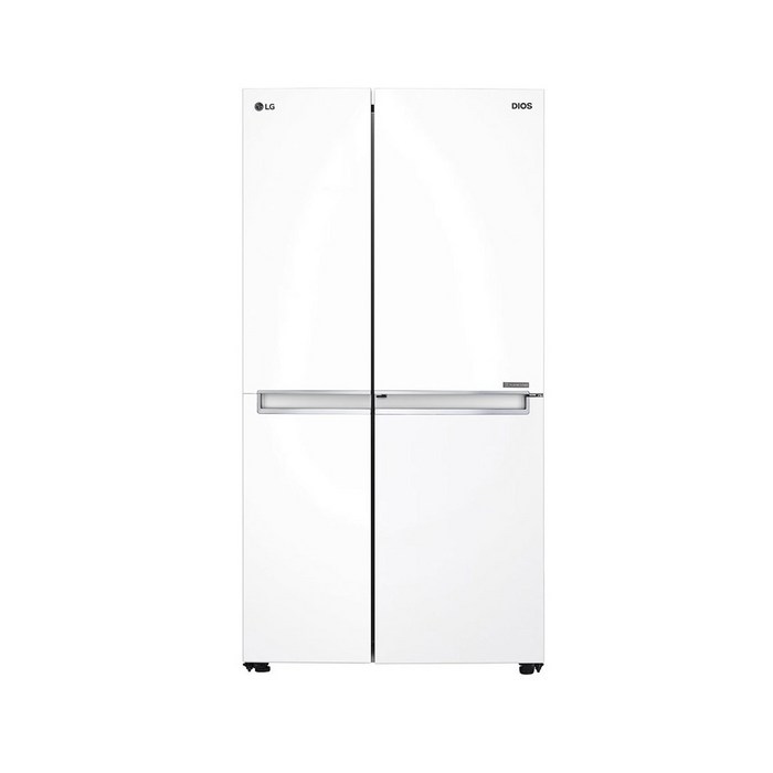LG전자 디오스 양문형 냉장고 화이트 S833W32 821L 방문설치