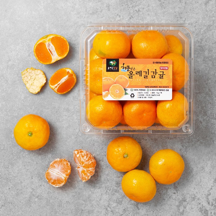 GAP 인증 해풍맞은 올레길 당도선별 하우스감귤, 1kg, 1개 대표 이미지 - 하우스 귤 추천